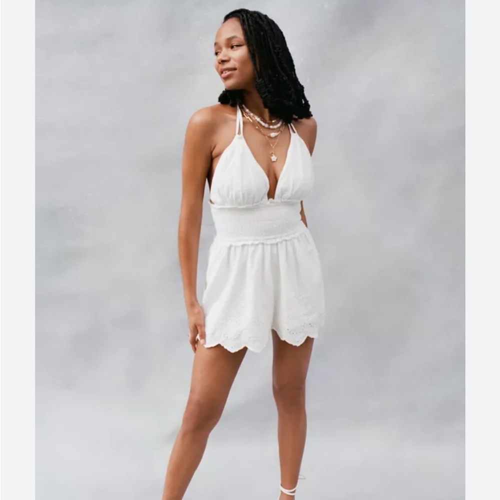 NWOT Urban Outfitters Mille Eyelit Romper